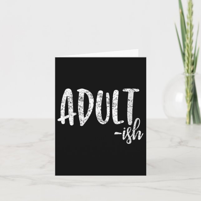 Carte Femme Amusante Chemise Cadeau Anniversaire Pour 18 (Devant)