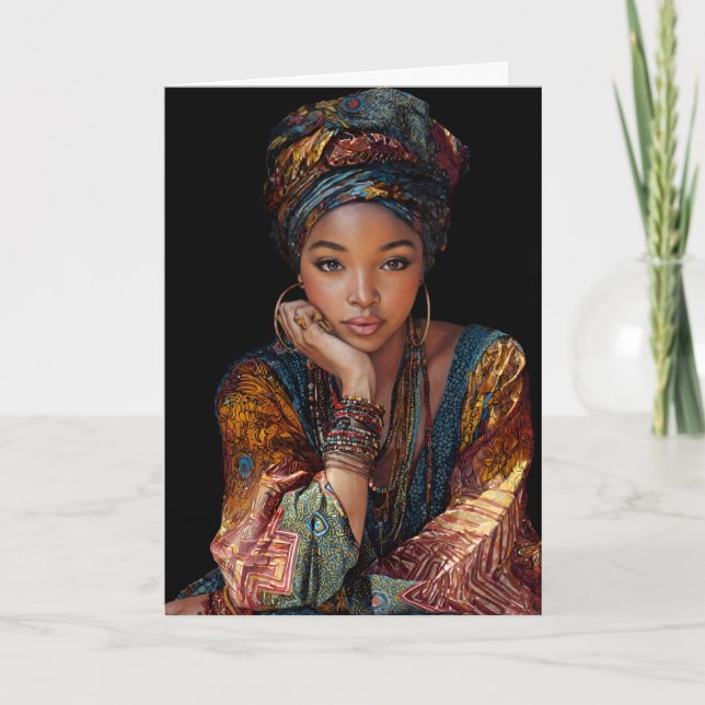 Carte Femme de la République centrafricaine (Devant)