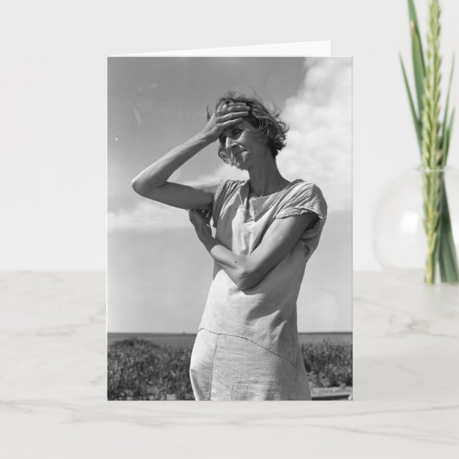 Carte Femme des hautes plaines (Devant)