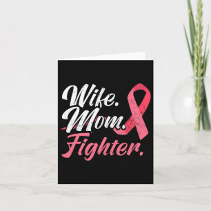 Carte Femme Maman Combattante Cancer Du Sein Pour Un Can