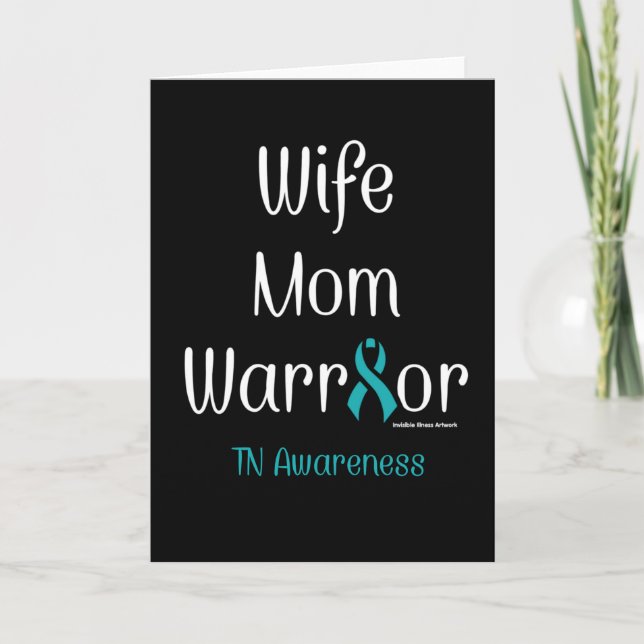 Carte Femme Maman Warrior...TN (Devant)
