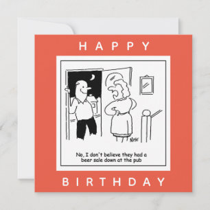 Carte Femme ne croit pas que Pub a eu un dessin de vente