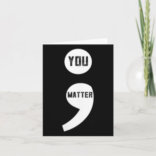Carte Femme Vous Semicolon Prévention Suicide Sensibilis