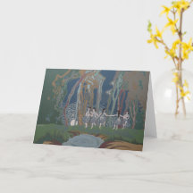 Femmes dansant avec la lune