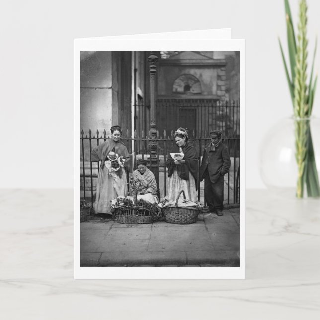 Carte Femmes de fleur de jardin de Covent, de la 'vie (Devant)