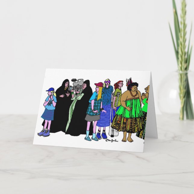 Carte Femmes du monde - 5 (Devant)