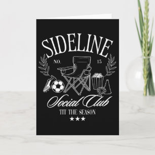 Carte Femmes en marge du club social Footballeuse Maman