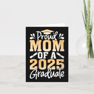 Carte Femmes Fier Maman D'Une Mère Supérieure Diplômée D