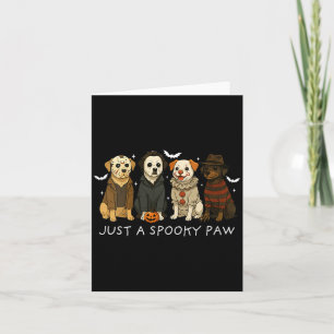 Carte Femmes Juste Une Patte Effrayante Drôle De Chien D