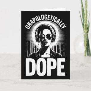 Carte Femmes Noires Sans Excuse Drogue Juneteenth Noir