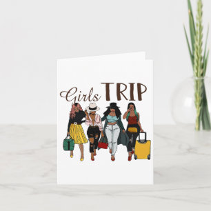 Carte Femmes noires Voyage Afro Queen Melanin Africain