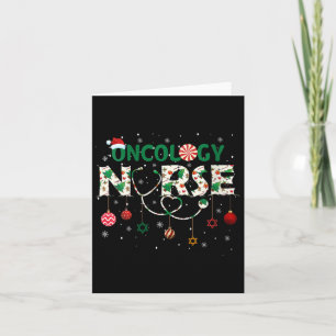 Carte Femmes Oncologie Infirmière Noël Père Noël Favori