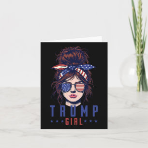 Carte Femmes Oui Je suis une fille de Trump Remettez-vou