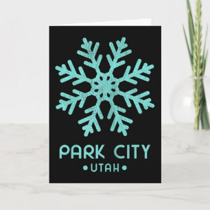 Carte Femmes Park City Utah Ski