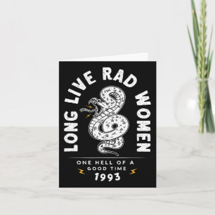 Carte Femmes Rad En Vie Un Enfer De Bon Temps 1993