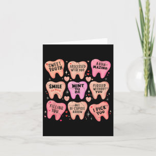 Carte Femmes Rétro Dentaires Dent Valentine Bonbons Hygi