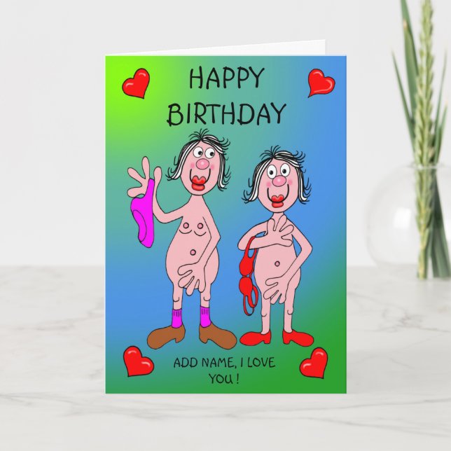 Carte Femmes souhaitant un joyeux anniversaire (Devant)