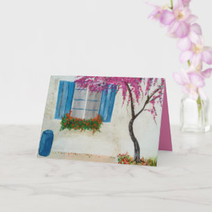 Carte Fenêtre grecque