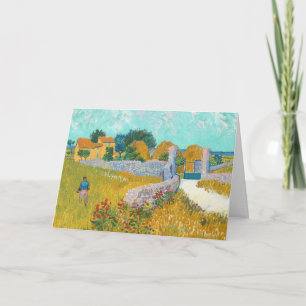 Carte Ferme en Provence par van Gogh : Vide