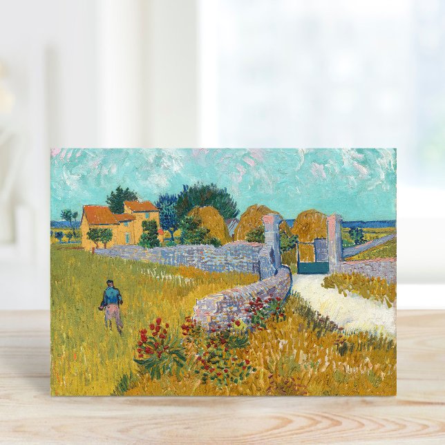 Carte Ferme en Provence | Vincent van Gogh (Créateur téléchargé)