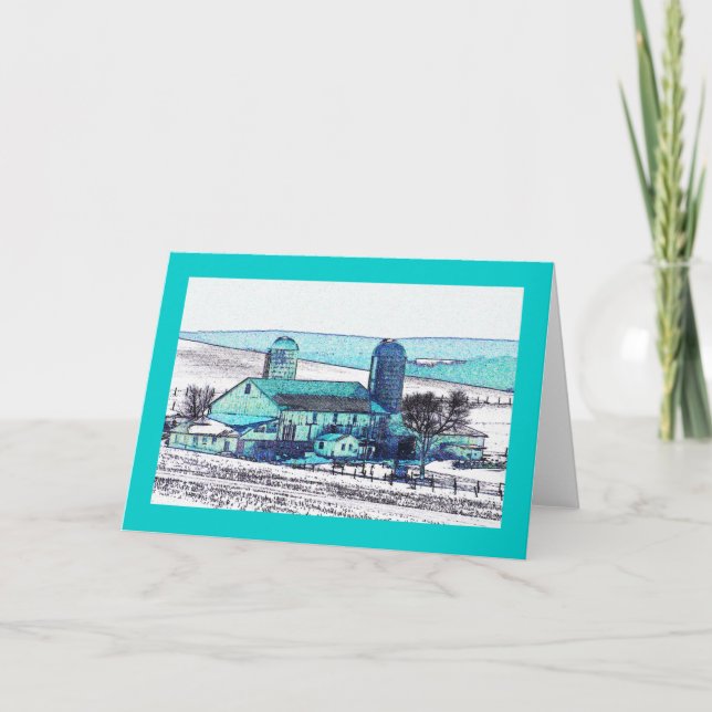 Carte "Ferme fluorescente" sur le Pike national (Devant)