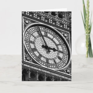 Carte Fermer Big Ben Horloge Tour Voyage Europe