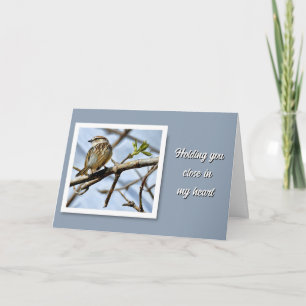 Carte Fermer dans mon cœur...