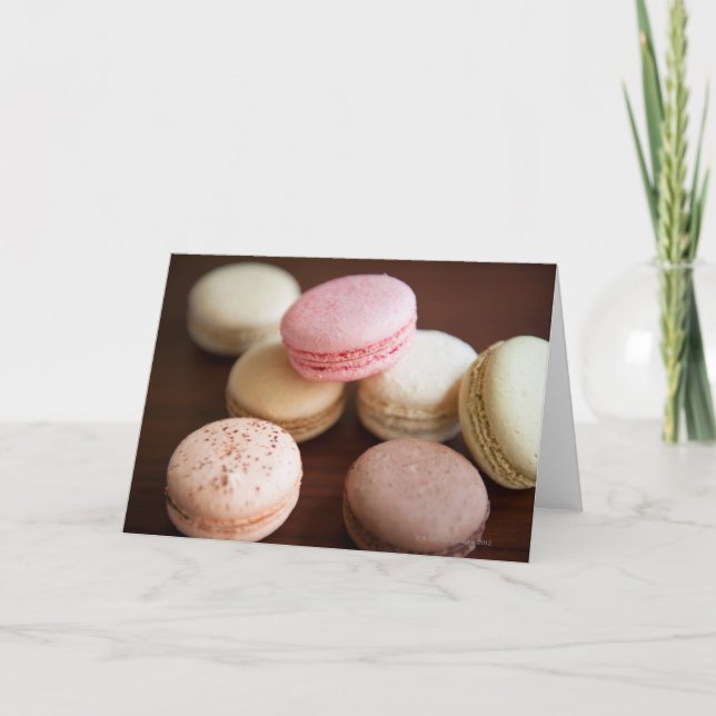 Carte Fermez-vous des macarons (Devant)