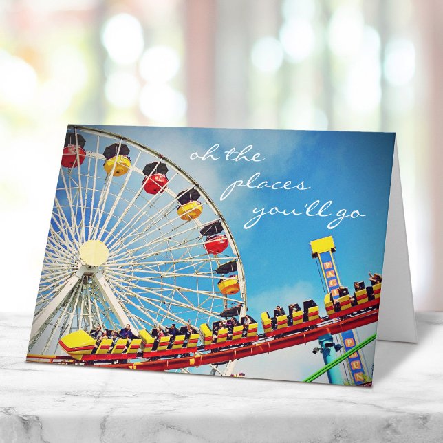 Carte Ferris Rouleau Dessous de verre Lieux Vous Allez S (Créateur téléchargé)