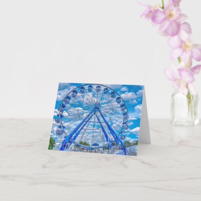 Carte Ferris Wheel (Orchidée)