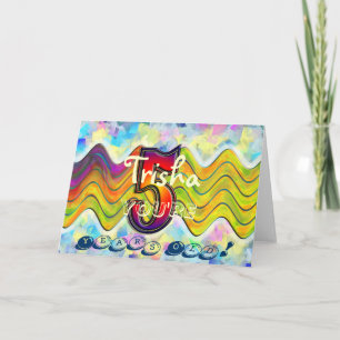Carte Festif 5 Anniversaire !