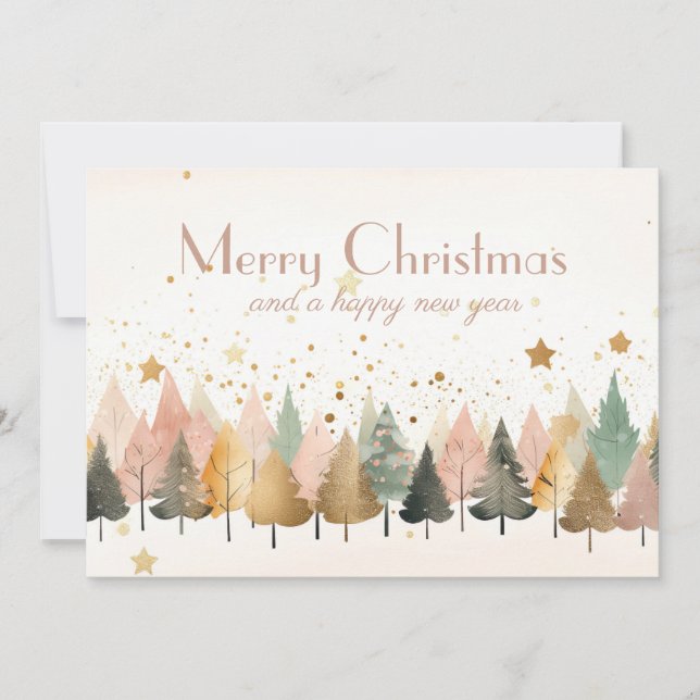 Carte Festif de Noël Appartement de vacances (Devant)