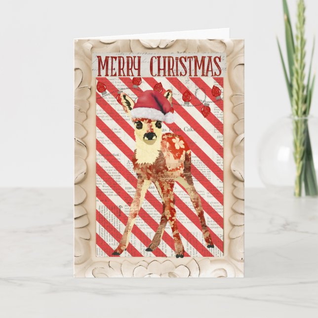 Carte Festif Fawn (Devant)