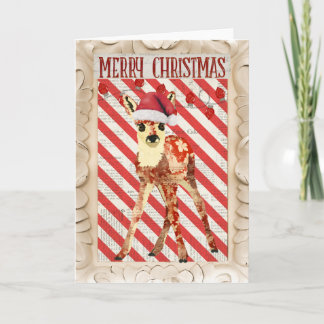 Carte Festif Fawn
