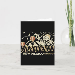 Carte Festival de ballons d'Albuquerque Nouveau-Mexique