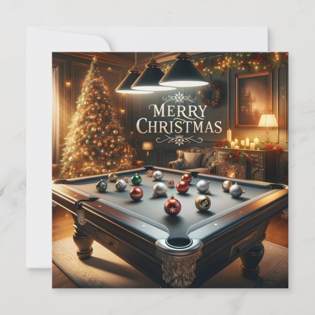Carte Festive Pool (Devant)