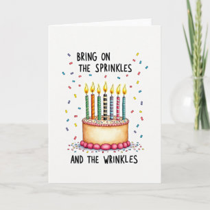 Carte Festive Sprinkles
