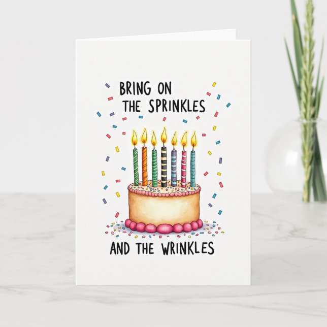 Carte Festive Sprinkles (Devant)