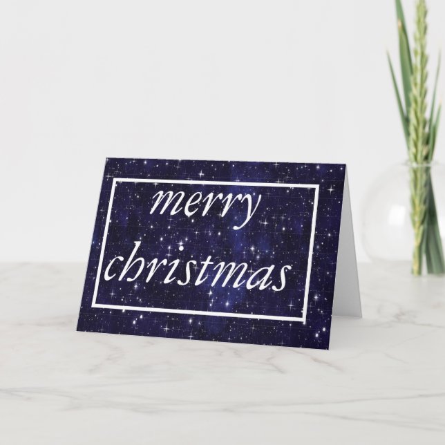 Carte Festive Stars (Devant)