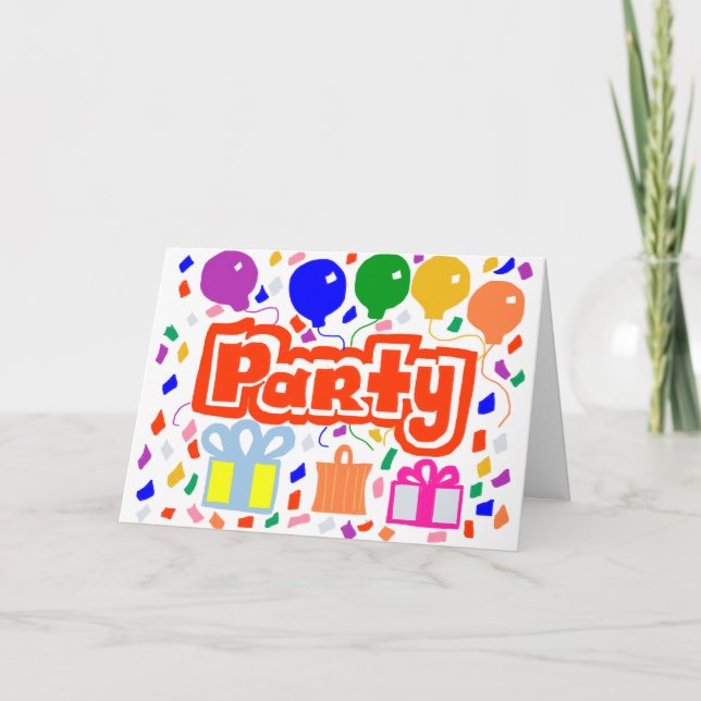 Carte Fête (Devant)