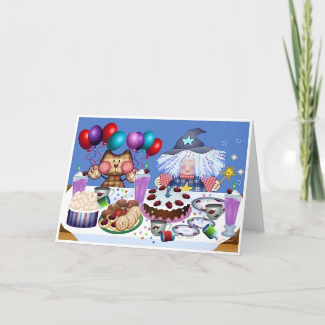 Carte Fête d'anniversaire (Devant)