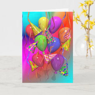 Carte Fête d'anniversaire