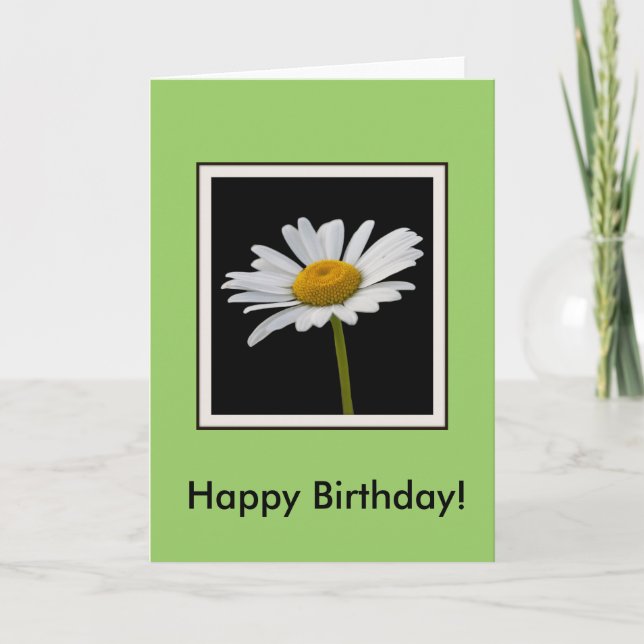 Carte Fête d'anniversaire (Devant)