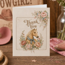 Fête d'anniversaire Cowgirl Blue Merci