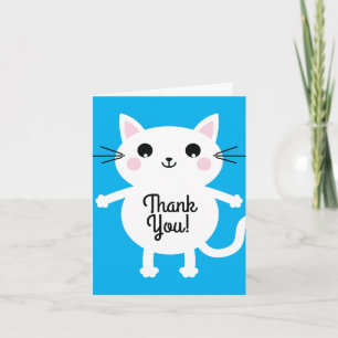 Carte Fête d'anniversaire du chat