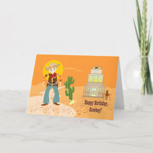 Carte Fête d'anniversaire pour enfant