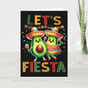 Carte Fête de Cinco De Mayo Fiesta mexicaine