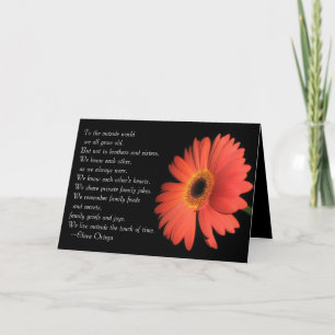 Carte Fête de frère / soeur