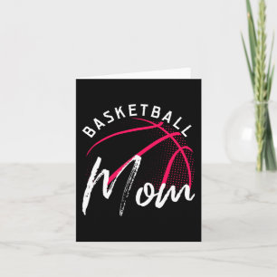 Carte Fête de la mère mère du basket-ball