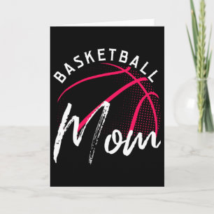 Carte Fête de la mère mère du basket-ball